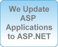 We update ASP applications to ASP.NET